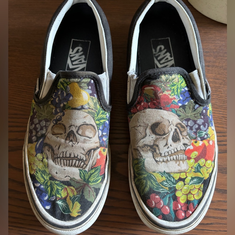 VANS Slip on Skull